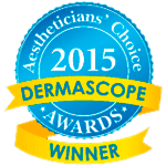 Премия Лучший выбор косметолога по версии журнала Dermascope